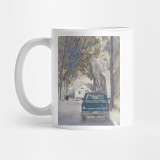 Walk the Street - House Art Mug